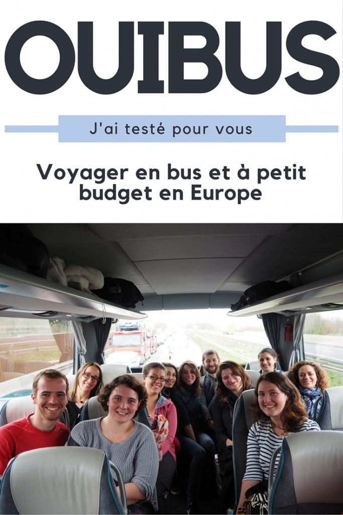 Voyager en bus et à petit budget en Europe avec Ouibus
