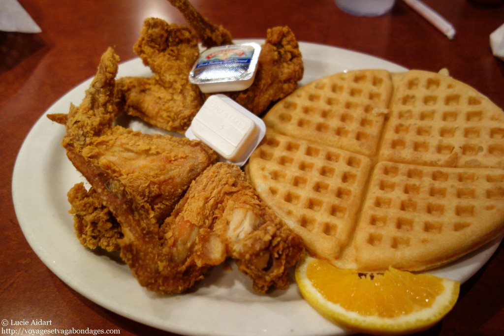 Chicken and waffle