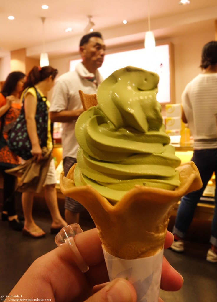 Macha ice cream