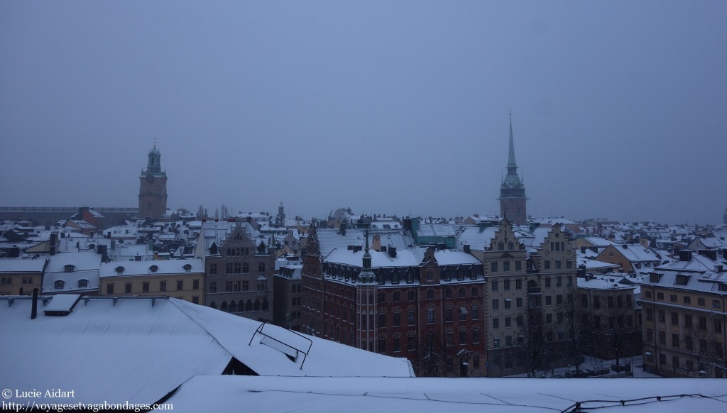 Vue sur Stockholm