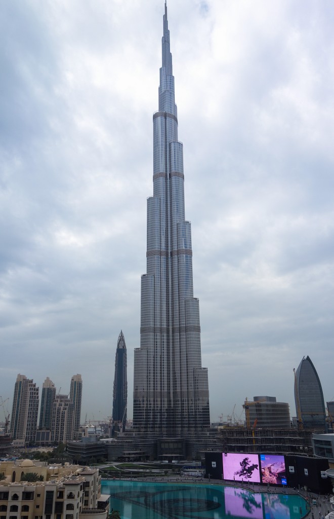 Le Burj Khalifa, escale à Dubaï