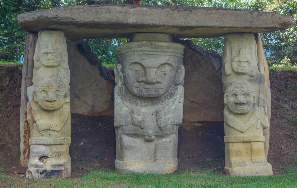 Statue précolombienne à San Agustin