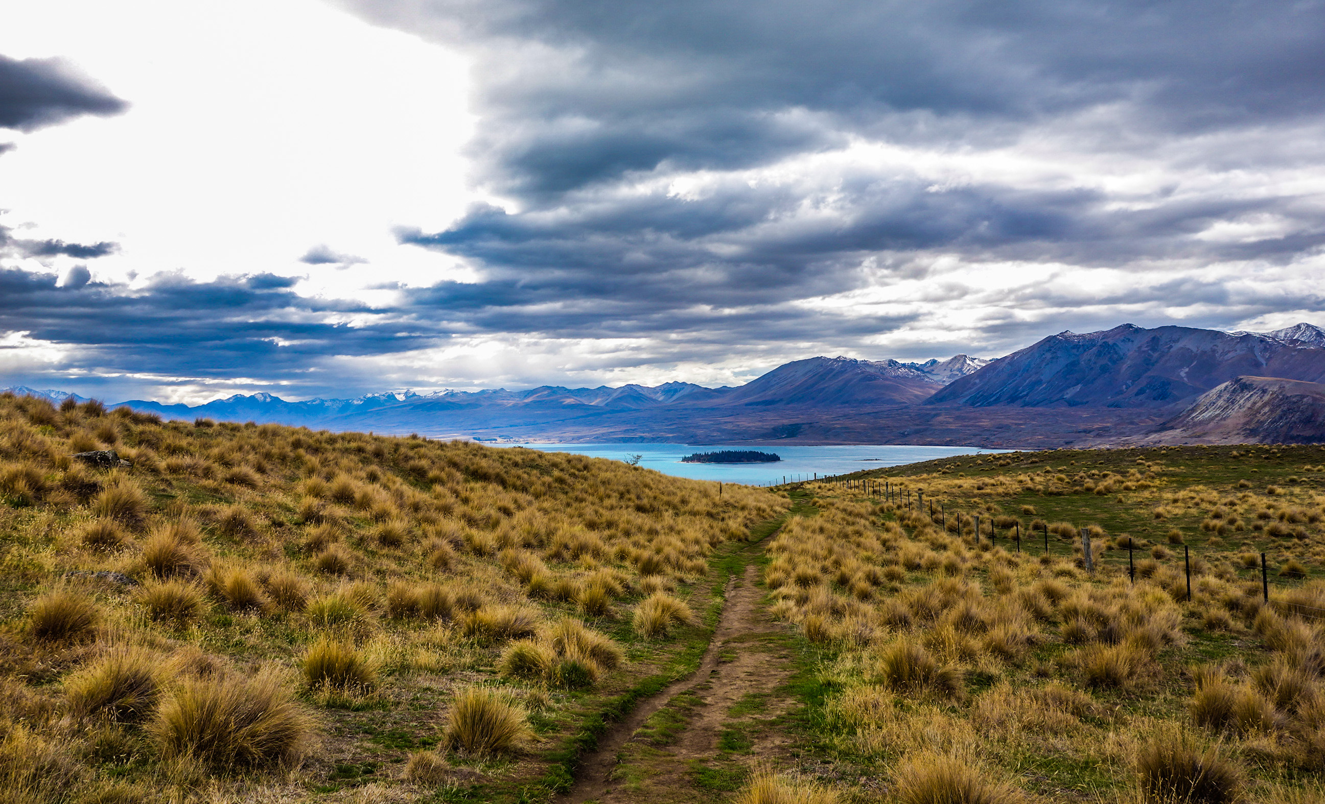 Le Lac Tekapo en Nouvelle-Zélande