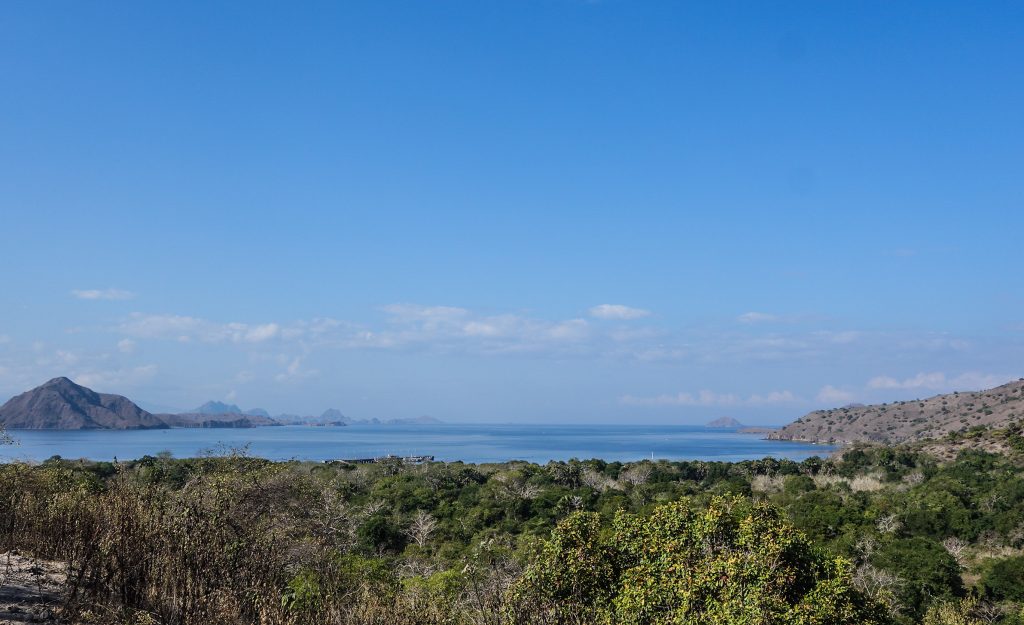 Point de vue sur l'île de Komodo