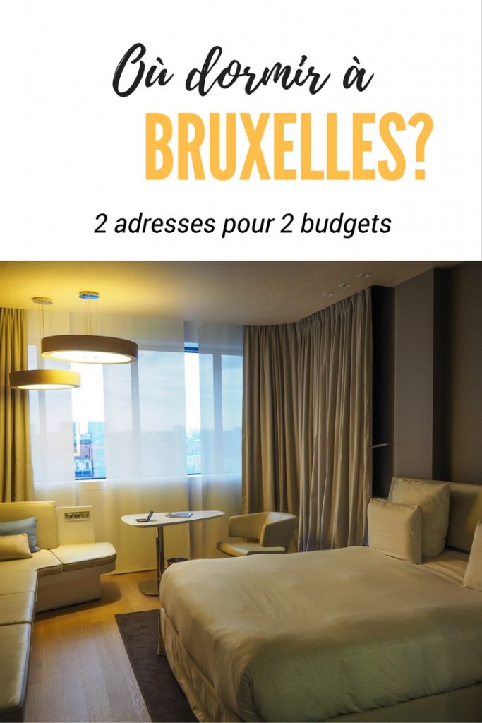 Où dormir à Bruxelles? Deux adresses pour deux budgets, un hôtel et une auberge de jeunesse