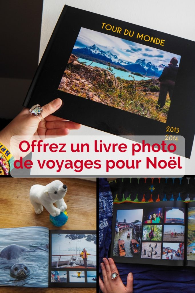 Offrez un album photo de voyage en cadeau de Noël pour les voyageurs