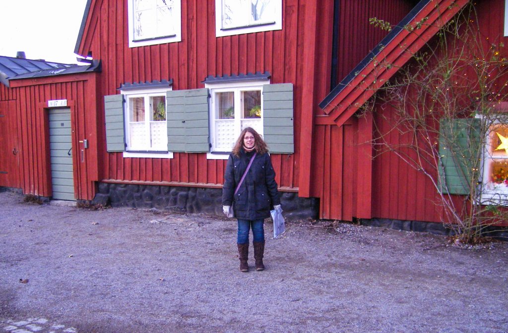 Photo prise par un inconnue à Södermalm, lors de mon premier voyage en solo à Stockholm, Suède