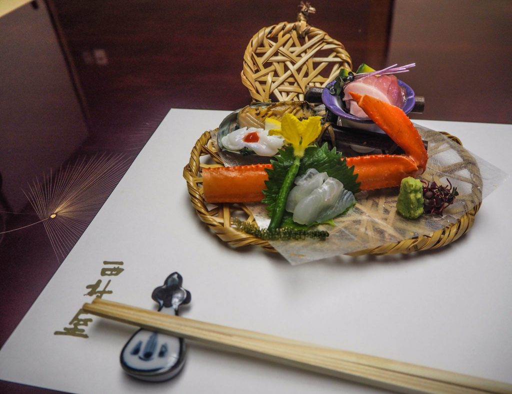 Gastronomie Kaiseiki au ryokan - Vivre l'expérience du ryokan et de l'onsen à Kinosaki : Nishimuraya Honkan