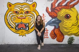 Lucie à Chinatown - voyage Bangkok - Bilan mensuel 2017