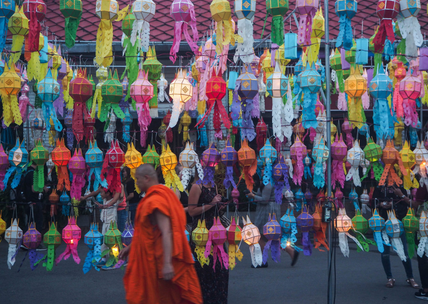 Loy Krathong et Yi Peng à Chiang Mai