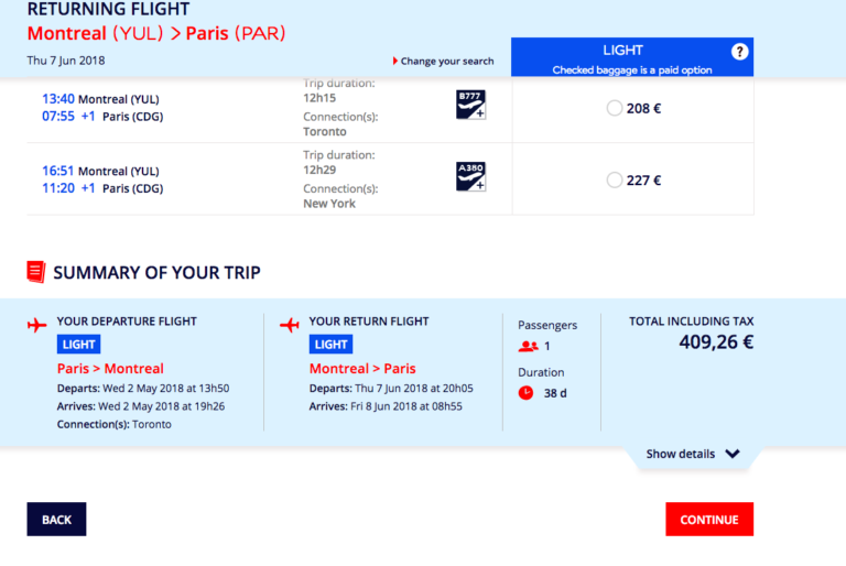 Comment trouver un billet d'avion pas cher? Exemples, astuces, conseils