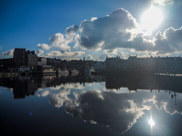 Quartier des docks à Leith à Edimbourg - Visiter Edimbourg en hiver - Un week-end dans la capitale écossaise: visiter Edimbourg en mode slow travel / que faire en cas de pluie Edimbourg et sur les traces d'Harry Potter à Edimbourg.