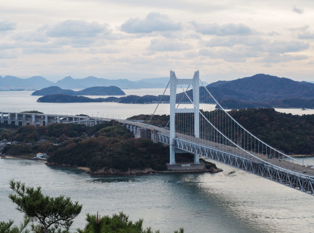 Washuzan et le pont Seto Ohashi - Visiter Okayama au Japon, une ville au coeur de la campagne japonaise
