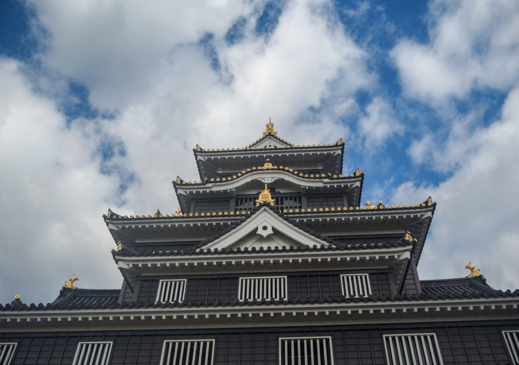 Château d'Okayama, le U-Jo, le château noir - Visiter Okayama au Japon, une ville au coeur de la campagne japonaise