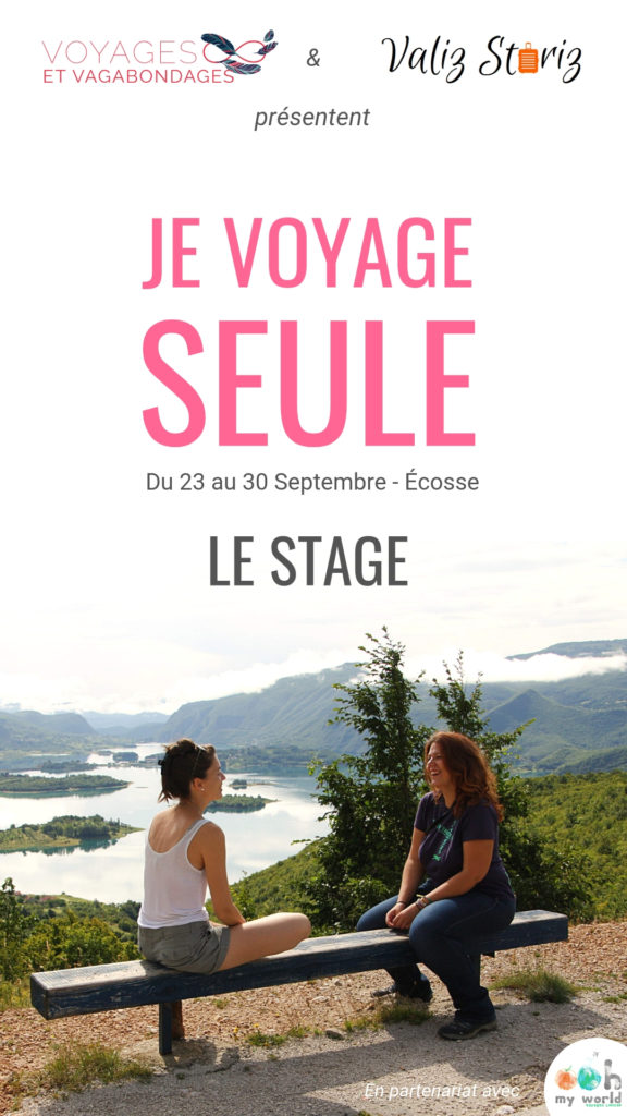 Je voyage seule: le stage... en Ecosse - Lucie de Voyages et Vagabondages et Nastasya de Valiz Storiz