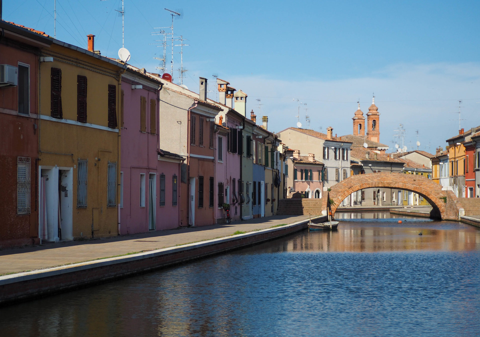 Comacchio - Un voyage nature en Emilie-Romagne, au coeur du Delta du Pô sur la côte Adriatique et du Parc national de la Forêt Casentinesi, Mont Falterona et Campigna dans les Apennins en Italie