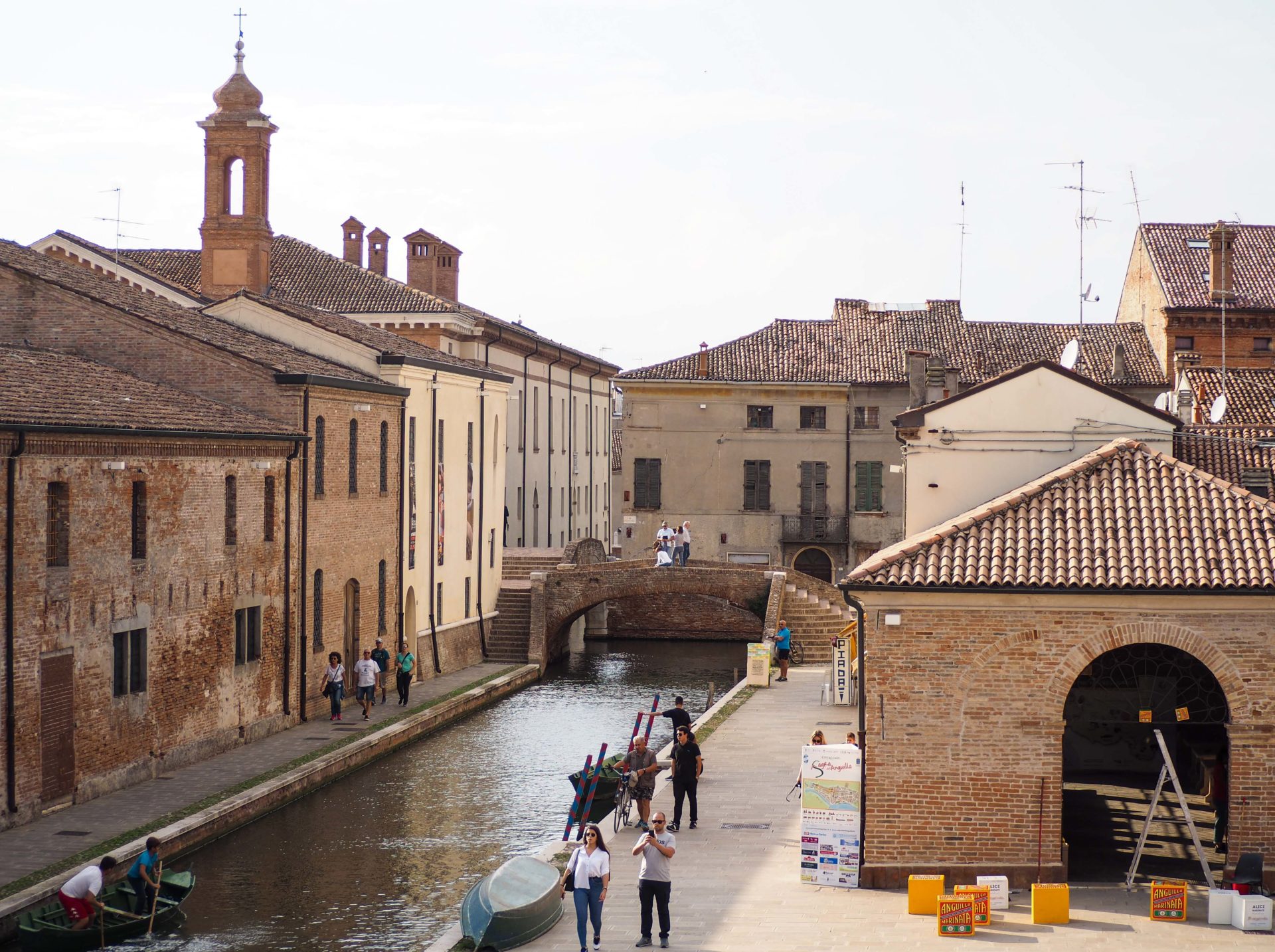 Comacchio - Un voyage nature en Emilie-Romagne, au coeur du Delta du Pô sur la côte Adriatique et du Parc national de la Forêt Casentinesi, Mont Falterona et Campigna dans les Apennins en Italie