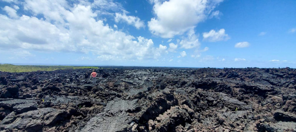Fascinés par la lave des volcans à Hawaii