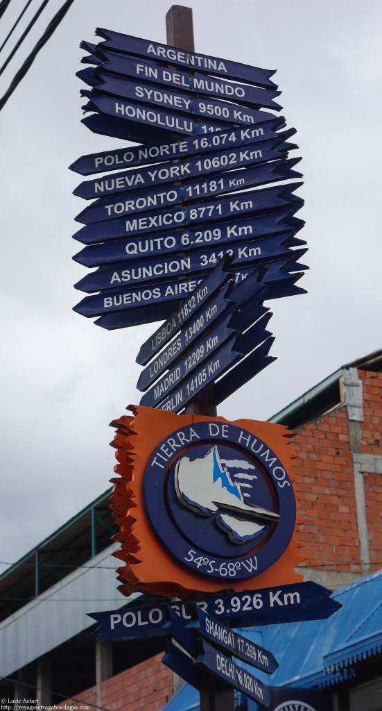 Panneau du bout du monde - Que faire à Ushuaïa? - Visiter Ushuaia, la ville du bout du , en Patagonie Argentine