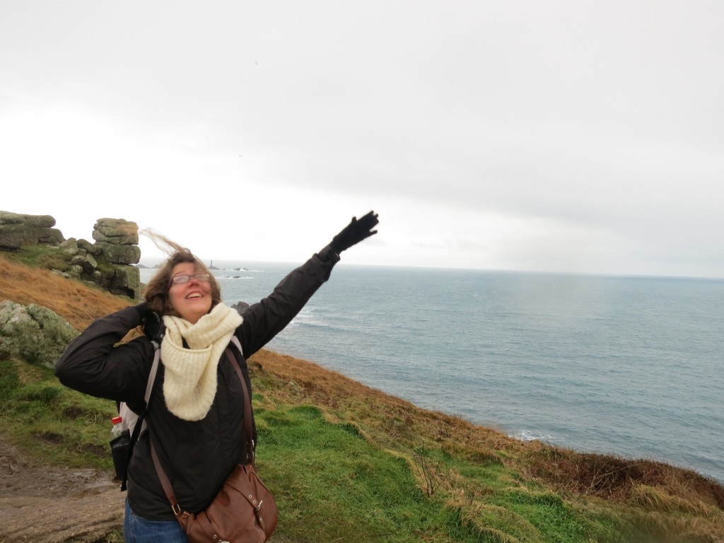 Lucie en Cornouailles, Février 2013