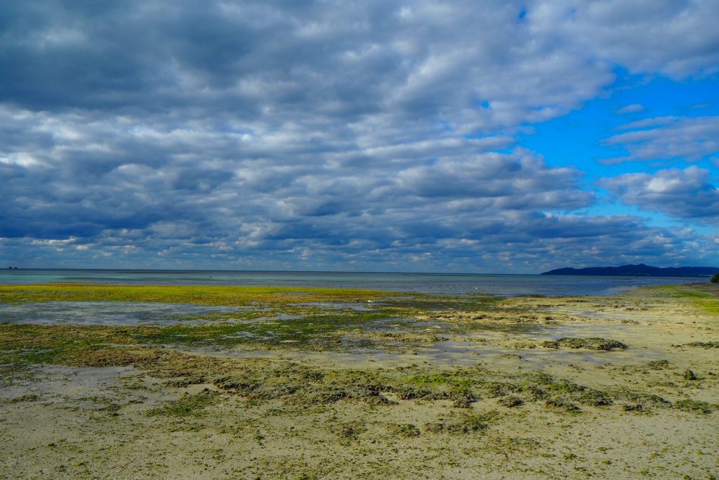 Taketomi, une île traditionnelle et paradisiaque, dans l'archipel de Yaeyama à Okinawa, Japon