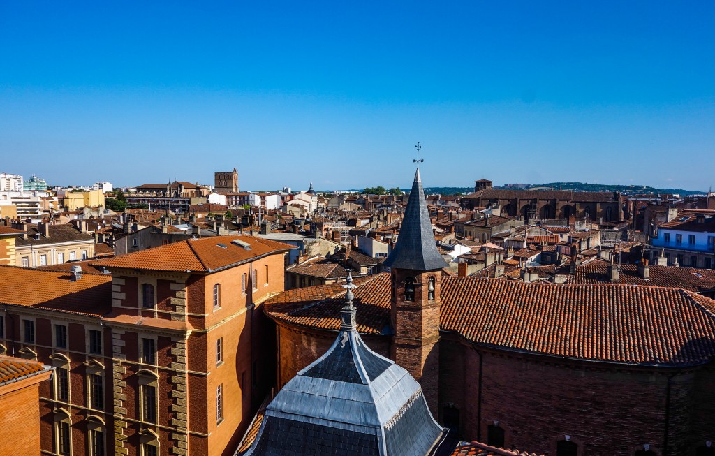 Visiter Toulouse, vu d'en haut