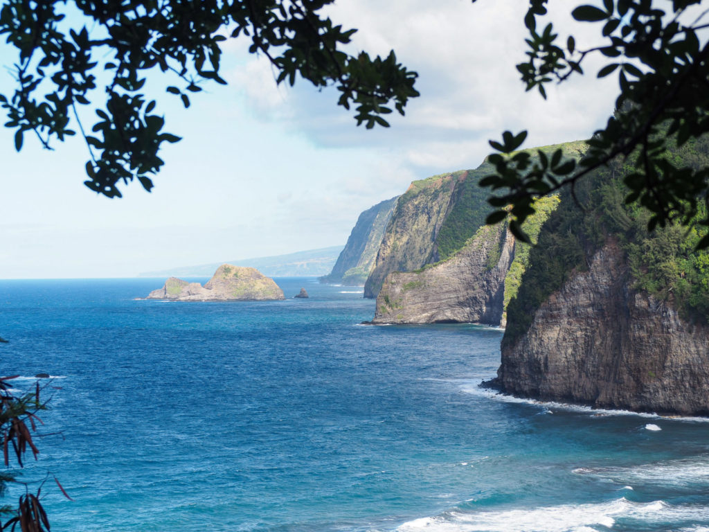 Vallée de Pololu à Hawaii