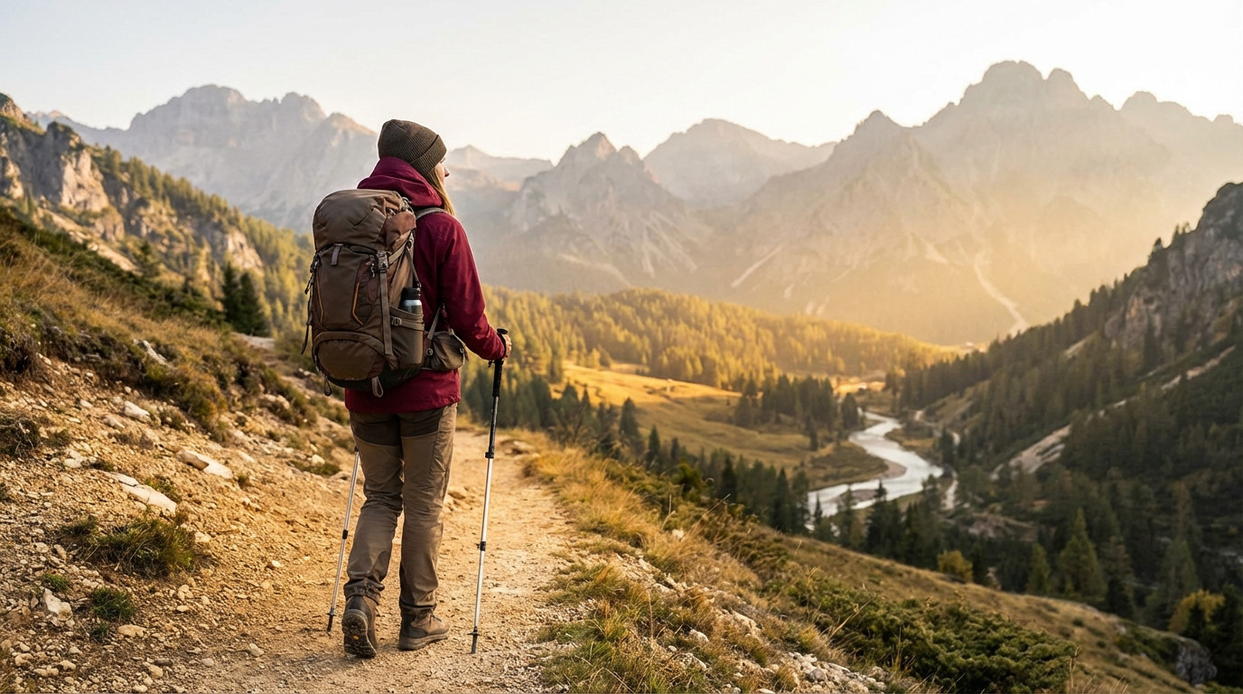 A man riding a mountain bike through a forest