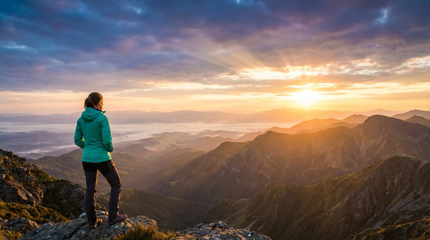 A man riding a mountain bike through a forest